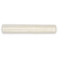 1x8 White Ceramic Pencil Bullnose Tile Trim