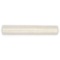 Sample - White 1.25x8 Matte Glossy Ceramic Bullnose Tile Trim (10 pack, 0.667 sq ft/case)