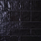 Black Ceramic Subway Tile