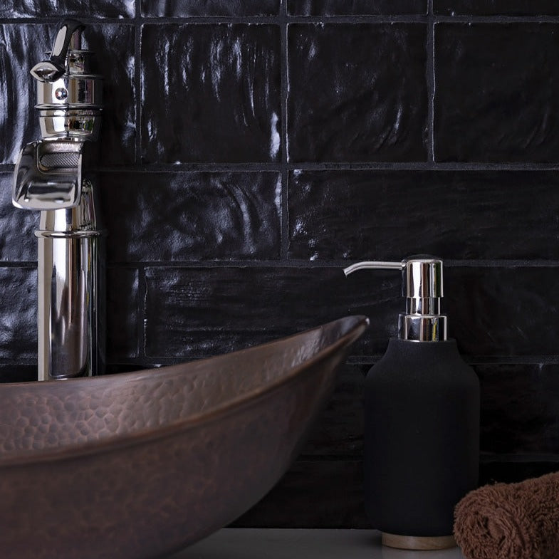Black Subway Tile