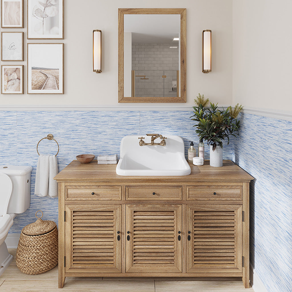 Sothis Blue 23 in. x 46 in. Textured Porcelain Rectangle Wall and Floor Tile (10 Cases, 152.90 sq ft/Pallet)