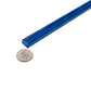 Cobalt Blue 0.5x12 Glossy Glass Pencil Tile Trim (10 pack, 0.5 sq ft/case) - Sample