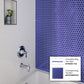 Cobalt Blue 0.5x12 Glossy Glass Pencil Tile Trim (10 pack, 0.5 sq ft/case) - Sample