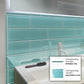 4x16 Sky Blue Glass Subway Tile