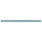 10 pack Sky Blue 0.6-in W x 12-in L Glass Glossy Pencil Liner Tile Trim (0.5 Sq ft/case) - Sample