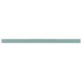 Sample - Sky Blue 0.5x12 Glossy Glass Pencil Tile Trim (10 pack, 0.5 sq ft/case)