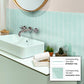 Blizzard Blue 3x12 Glossy Subway Glass Tile (20 pack, 5 sq ft/case) - Sample