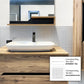 White 8x16 Glossy Subway Glass Tile (15 pack, 13.33 sq ft/case) - Sample