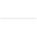 Sample - White 0.5x12 Glass Glossy Pencil Tile Trim (10 pack, 0.5 sq ft/case)
