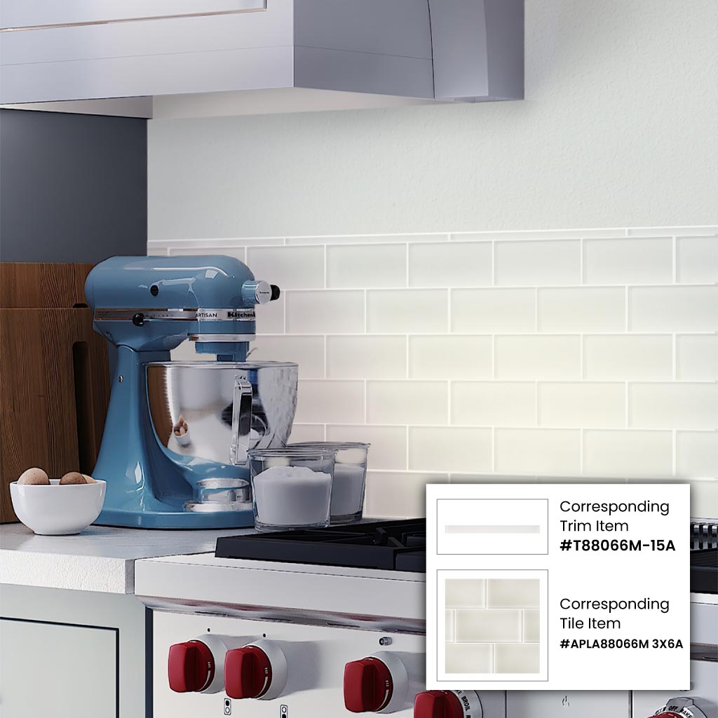 3x6 Matte White Subway Tile for Walls and Backsplash – Apollo Tile