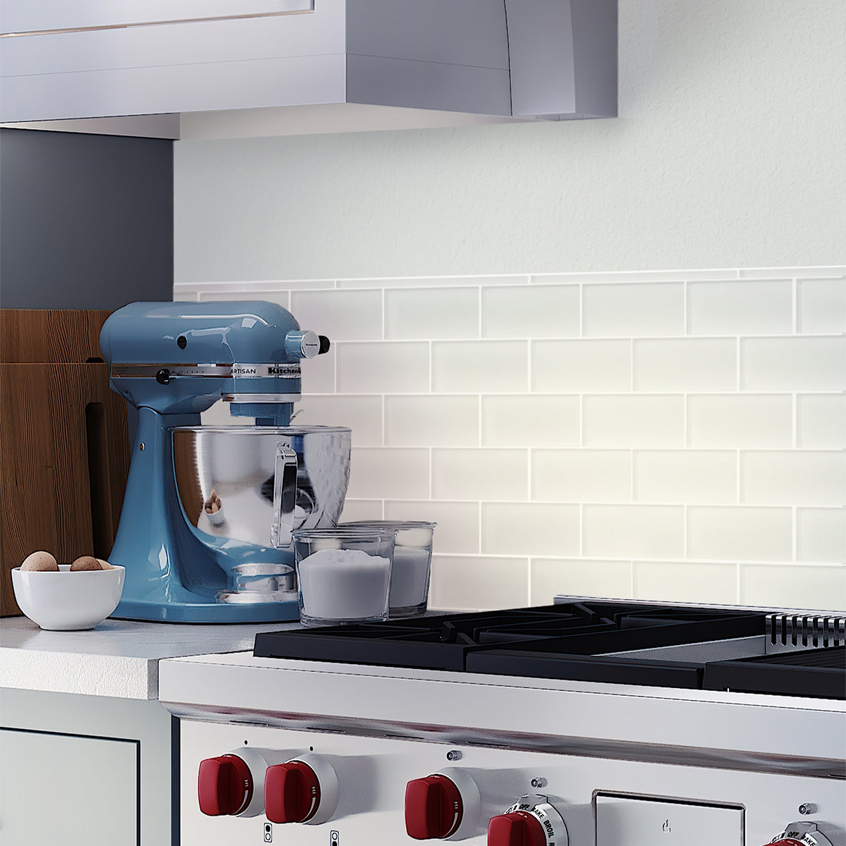 3x6 Matte White Subway Tile for Walls and Backsplash – Apollo Tile