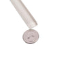 Light Gray 0.5x12 Glass Glossy Pencil Tile Trim (10 pack, 0.5 sq ft/case) - Sample