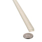 Light Gray 0.5x12 Matte Glass Pencil Tile Trim (10 pack, 0.5 sq ft/case) - Sample