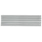 Gray 0.5x12 Glass Glossy Pencil Tile Trim (10 pack, 0.5 sq ft/case) - Sample