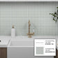 10 pack Gray 11.8 in. x 11.8 in. 1x1 Matte Finished Glass Mosaic Tile (9.67 sq ft/case) - Sample