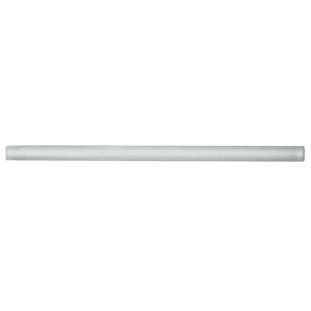 Gray 0.5x12 Matte Glass Pencil Tile Trim (10 pack, 0.5 sq ft/case) - Sample