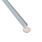 Fossil Gray 0.5x12 Glossy Glass Pencil Tile Trim (10 pack, 0.5 sq ft/case) - Sample
