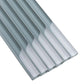 Fossil Gray 0.5x12 Glossy Glass Pencil Tile Trim (10 pack, 0.5 sq ft/case) - Sample