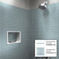 Stone Blue 12x12 Matte Square Glass Mosaic Tile (10 pack, 9.67 sq ft/case) - Sample