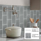 Stone Blue 3x6 Matte Subway Glass Tile (40 pack, 5 sq ft/case) - Sample