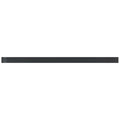 Sample - Dark Gray 0.5x12 Glass Glossy Pencil Tile Trim (10 pack, 0.5 sq ft/case)