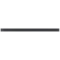 Sample - Ash Gray 0.6x12 Glass Glossy Pencil Tile Trim (10 pack, 0.5 sq ft/case)
