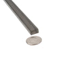 Ash Gray 0.5x12 Glass Glossy Pencil Tile Trim (10 pack, 0.5 sq ft/case) - Sample