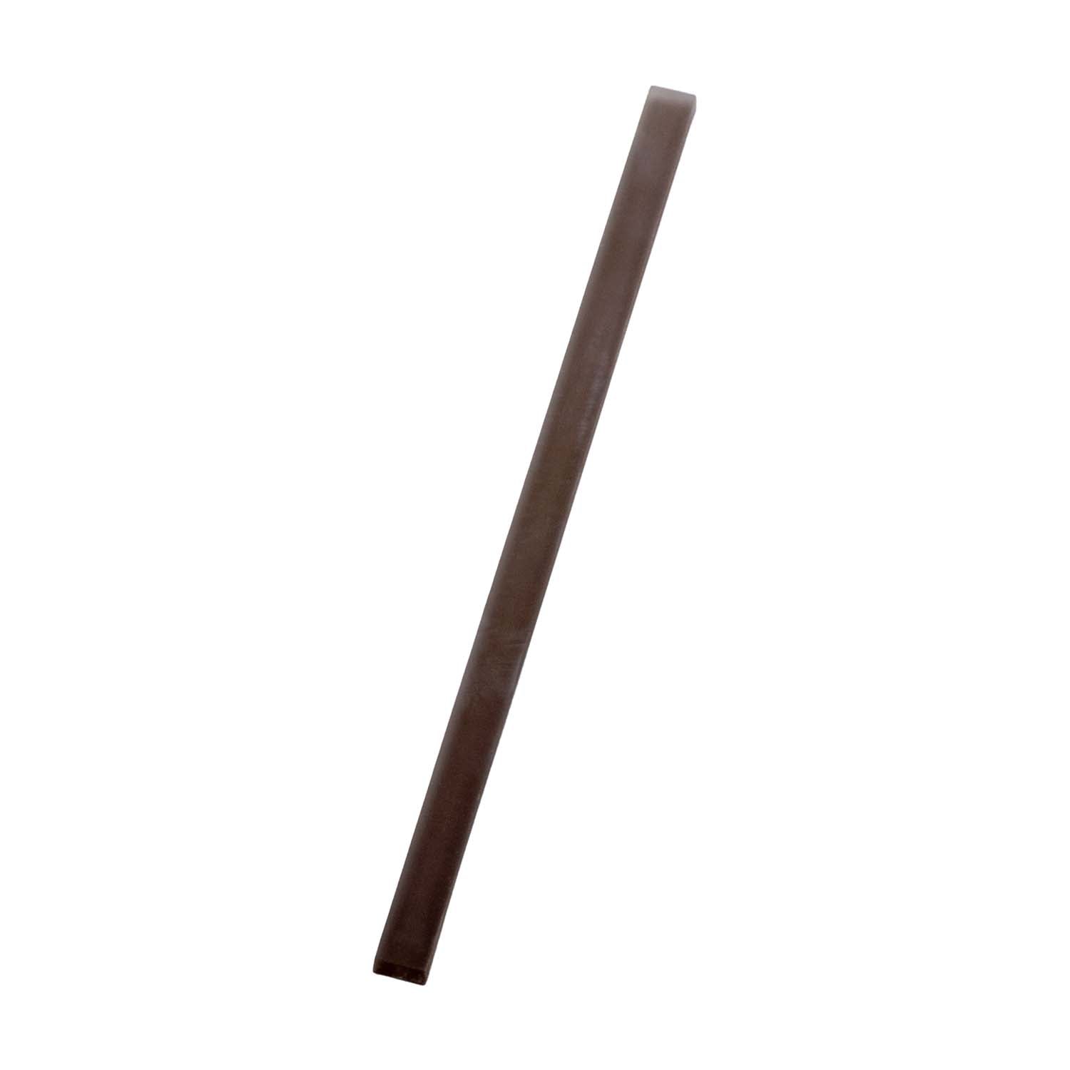 Ash Gray 0.5x12 Matte Glass Pencil Tile Trim (10 pack, 0.5 sq ft/case) - Sample
