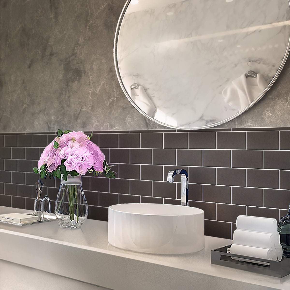 Buy Ash Gray Subway Tile