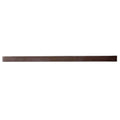 Sample - Ash Gray 0.5x12 Matte Glass Pencil Tile Trim (10 pack, 0.5 sq ft/case)