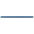 Sample - Cerulean Blue 0.5x12 Glossy Glass Pencil Tile Trim (10 pack, 0.5 sq ft/case)