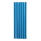 Cerulean Blue 0.5x12 Matte Glass Pencil Tile Trim (10 pack, 0.5 sq ft/case) - Sample