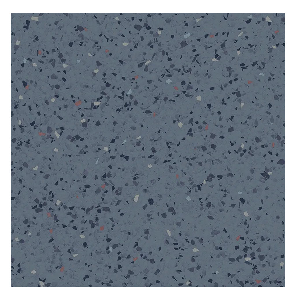 Terra Mia 23.94 in. x 23.94 in. Matte Slate Blue Porcelain Large Format Wall and Floor Tile (15.93 sq ft/case) - 4 Pack