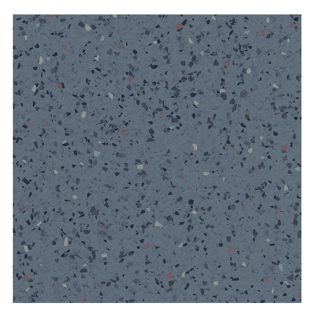 Terra Mia 23.94 in. x 23.94 in. Matte Slate Blue Porcelain Large Format Wall and Floor Tile (15.93 sq ft/case) - 4 Pack