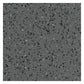 Terra Mia 23.94 in. x 23.94 in. Matte Charcoal Gray Porcelain Large Format Wall and Floor Tile (15.93 sq ft/case) - 4 Pack