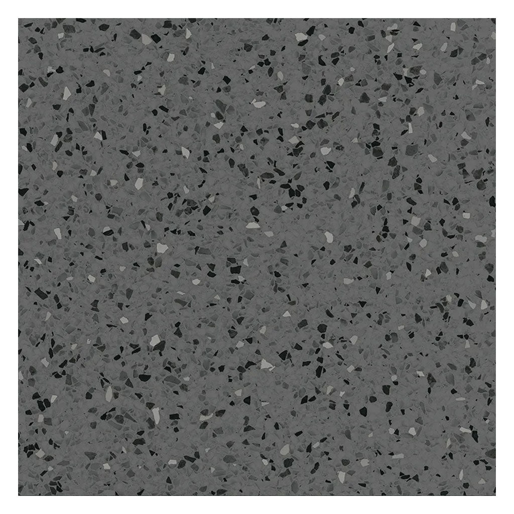 Terra Mia 23.94 in. x 23.94 in. Matte Charcoal Gray Porcelain Large Format Wall and Floor Tile (15.93 sq ft/case) - 4 Pack