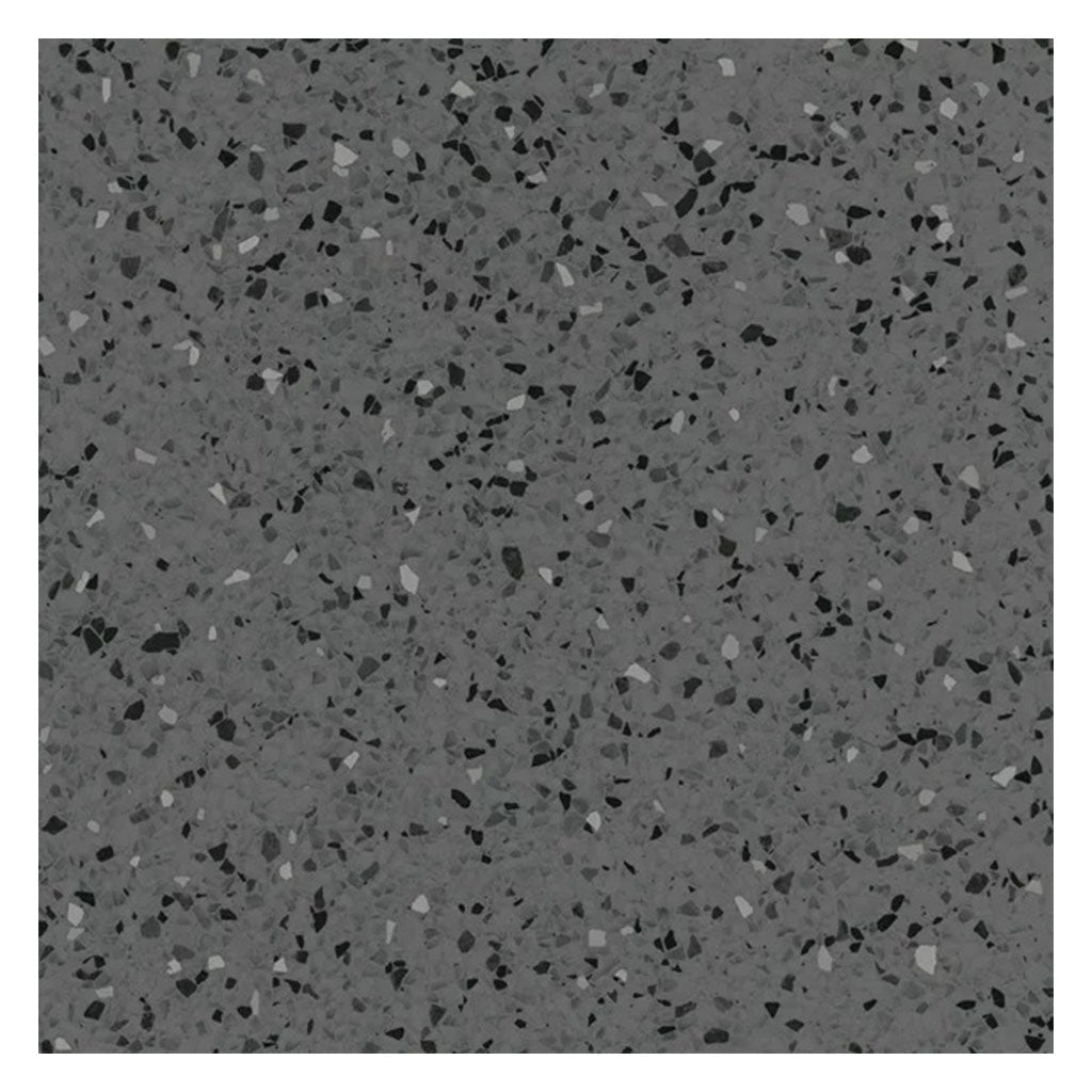 Terra Mia 23.94 in. x 23.94 in. Matte Charcoal Gray Porcelain Large Format Wall and Floor Tile (15.93 sq ft/case) - 4 Pack