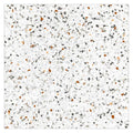 Sample - Bright White with Multi flecks 24x24 Matte Square Porcelain Large Format Tile (4 pack, 15.93 sq ft/case)