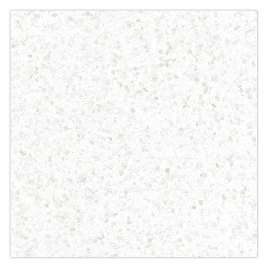 Bright White with Gray Flecks 24x24 Matte Square Porcelain Large Format Tile (4 pack, 15.93 sq ft/case) - Sample