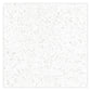 Terra Mia 23.94 in. x 23.94 in. Matte Bright White with Gray Flecks Porcelain Large Format Wall and Floor Tile (15.93 sq ft/case) - 4 Pack