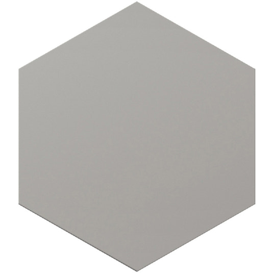 dark gray matte hexagon porcelain tile 8 by 9 inches for wall and floor