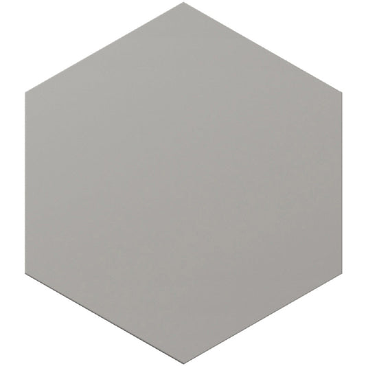 Dark Gray 8x9 Matte Hexagon Porcelain Tile (25 pack, 9.93 sq ft/case) - Sample