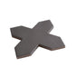 Sample - 5" Pearl White Star with Cobalt Blue Cross Glossy Ceramic Wall and Floor Tile (10.76 sq ft/case) - 54 Pack