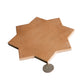 Seville 6.6 in. x 6.6 in. Matte Terracotta Porcelain Star Wall and Floor Tile (5.31 sq ft/case) - 34 Pack