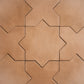 Terracotta 7" Star with 5" Cross Matte Porcelain Wall and Floor Tile (10.62 sq ft/case) - 68 Pack