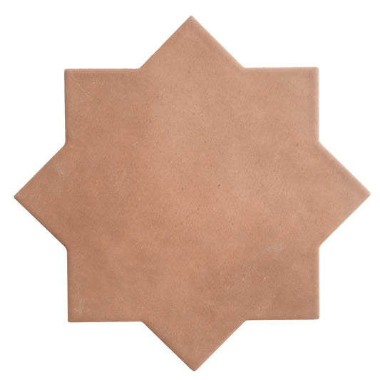 Terracotta 7x7 Matte Star Porcelain Tile (34 pack, 5.31 sq ft/case) - Sample