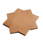 Seville 6.6 in. x 6.6 in. Matte Terracotta Porcelain Star Wall and Floor Tile (5.31 sq ft/case) - 34 Pack