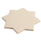 Ecru Taupe 7" Star with Pure White 5" Cross Matte Porcelain (10.62 sq ft/case) - 68 Pack