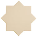 Sample - Ecru Taupe 7x7 Matte Star Porcelain Tile (34 pack, 5.31 sq ft/case)