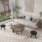 Sample - 5" Pearl White Star with Cobalt Blue Cross Glossy Ceramic Wall and Floor Tile (10.76 sq ft/case) - 54 Pack